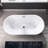 54'' x 30'' Freestanding Soaking Acrylic Bathtub-59745429