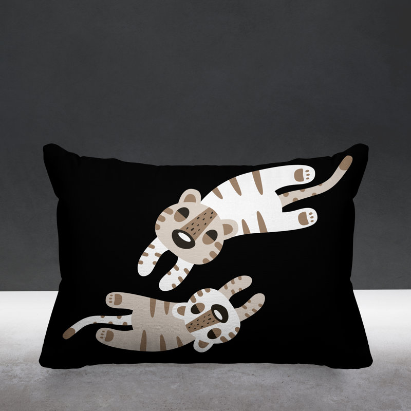 Coussin Jiba, Noir