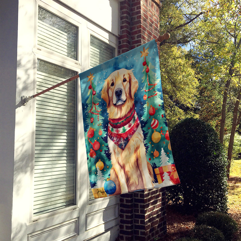 Double Sided Polyester Christmas, 40'' H x 28'' W