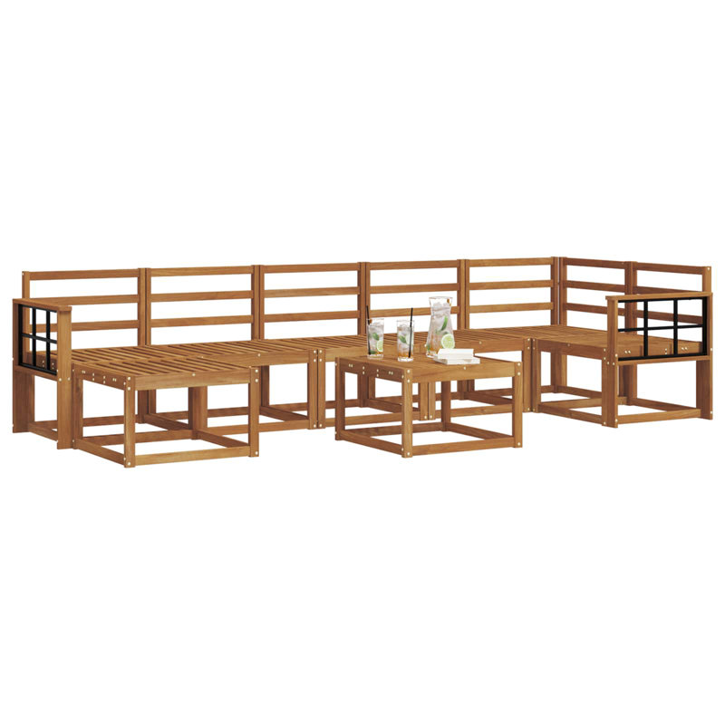 306cm Wide Patio Sectional Set