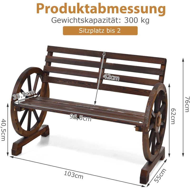 Sandefur Outdoor Bench