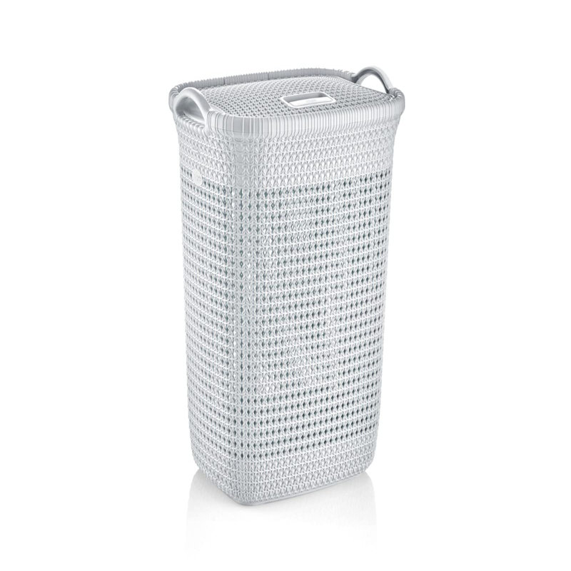 Plastic Laundry Hamper with Handles