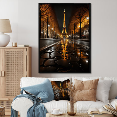 Lasko France Eernal Eiffel II, reproduction d'art sur toile