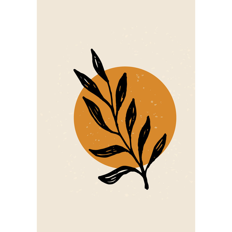 Art mural doré sur toile Golden Bloom, H 24 po x l 16 po x P 1,5 po