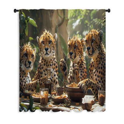Leoni Polyester Sheer Curtain Panel