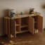 Buffet simple en bois massif-560320771