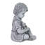 Statue garçon avec chiot
