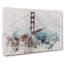 Golden Gate Bridge Vol.2 - Wrapped Canvas-61887092