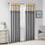 Paire de rideaux obscurcissant en polyester Vanarsdale-745861000-796257643