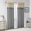 Paire de rideaux obscurcissant en polyester Vanarsdale-796257643-745861000