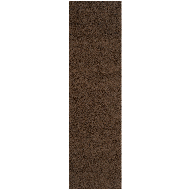 Tapis brun Assar, Tapis de couloir 2 pi 3 po x 8 pi