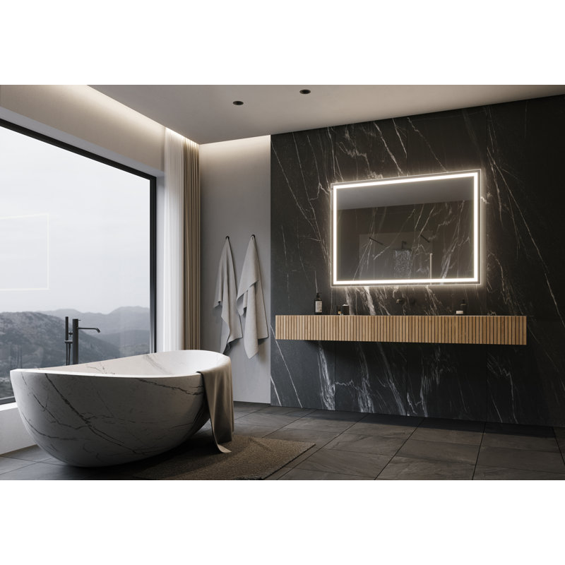Miroir de salle de bain Harmony, H 35 po x l 48 po, 6 000 K