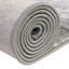 Tapis d'intérieur argenté en polyester tissé à la machine Octagon Eshin-2029935302