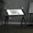 Glass Top Metal Base Drafting Table