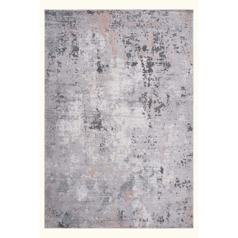 Tapis de chambre à coucher abstrait sans perte de perte de salle à manger de bureau à domicile élégant et résistant aux taches