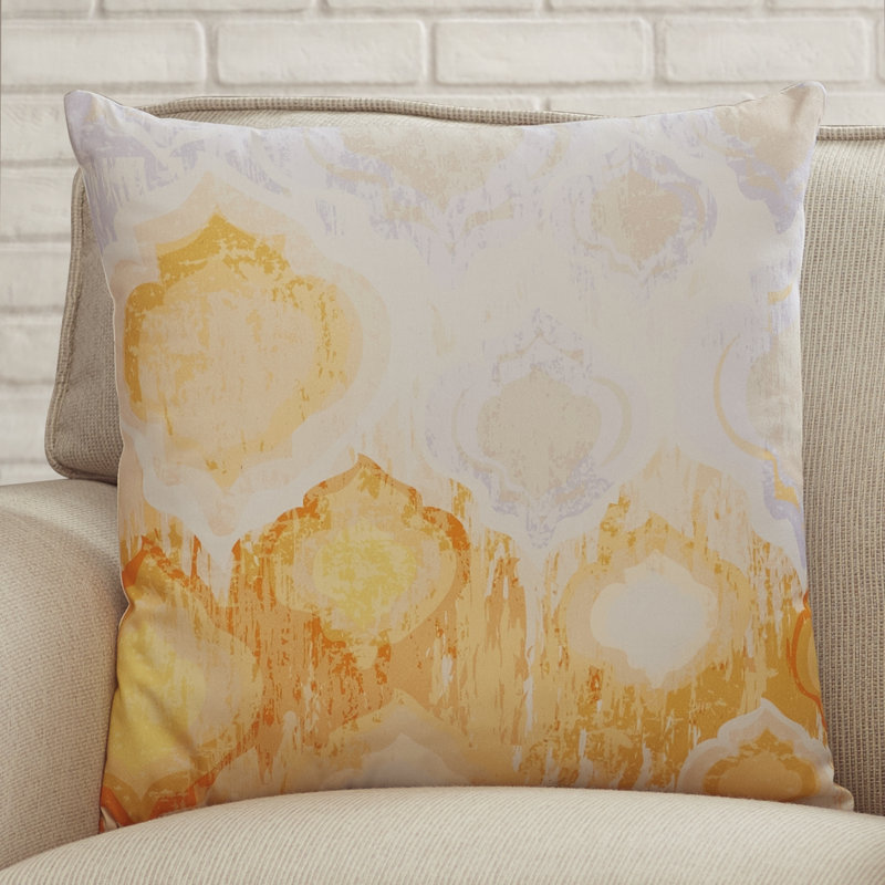 Roberson Cotton Throw Pillow, 22" H x 22" W x 4" D