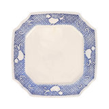 Uccello Blu Handmade Stoneware Dinner Plate