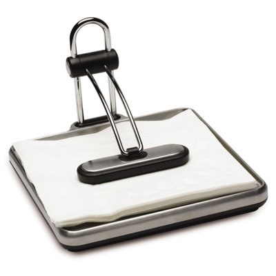 Simplehuman Quick Grip Napkin Holder, Stainless Steel