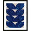 Navy Chevron Painting by Andrea Stokes-628390858-628390453