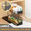 Étagère à épices escamotable pour armoire, organisateur de cuisine coulissant robuste-1304752348