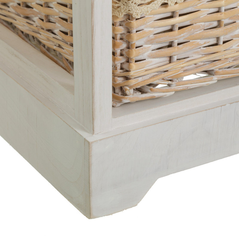 Pringle Solid Wood 26cm W 4 - Drawer Chest of Drawers