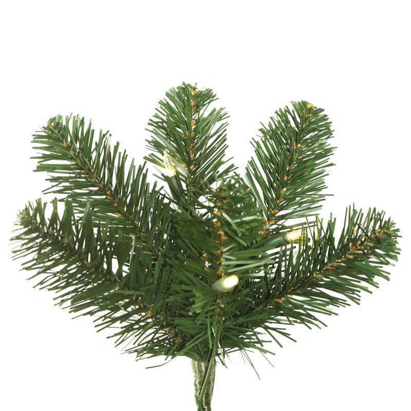 Oregon Fir Artificial Christmas Tree Unlit, 7.5' H, Pre-Lit