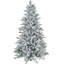Arbre de Noël artificiel enneigé 6 pi