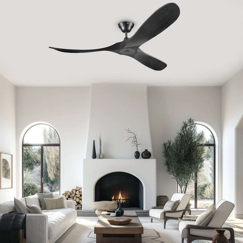 Ventilateur de plafond Black Soild, 60"