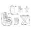 Copeland 2 - Person Garden Lounge Set with Cushions-1647381017