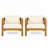 Outdoor Acacia Wood Club Wooden Armchair-1641544248