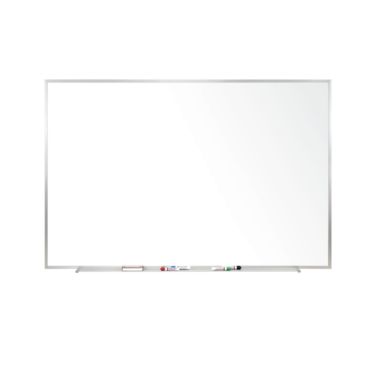 Ghent Non-Magnetic White Board Wall High Pressure Laminate Framed Whiteboard  & Reviews