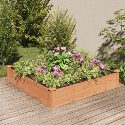Darbara Wood Raised Garden Bed