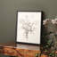 Impression florale rétro sur papier-1020266454-1020266410