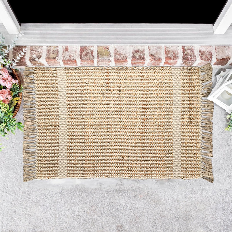 Tapis en jute / sisal Nandana, Rectangle 2 pi x 3 pi