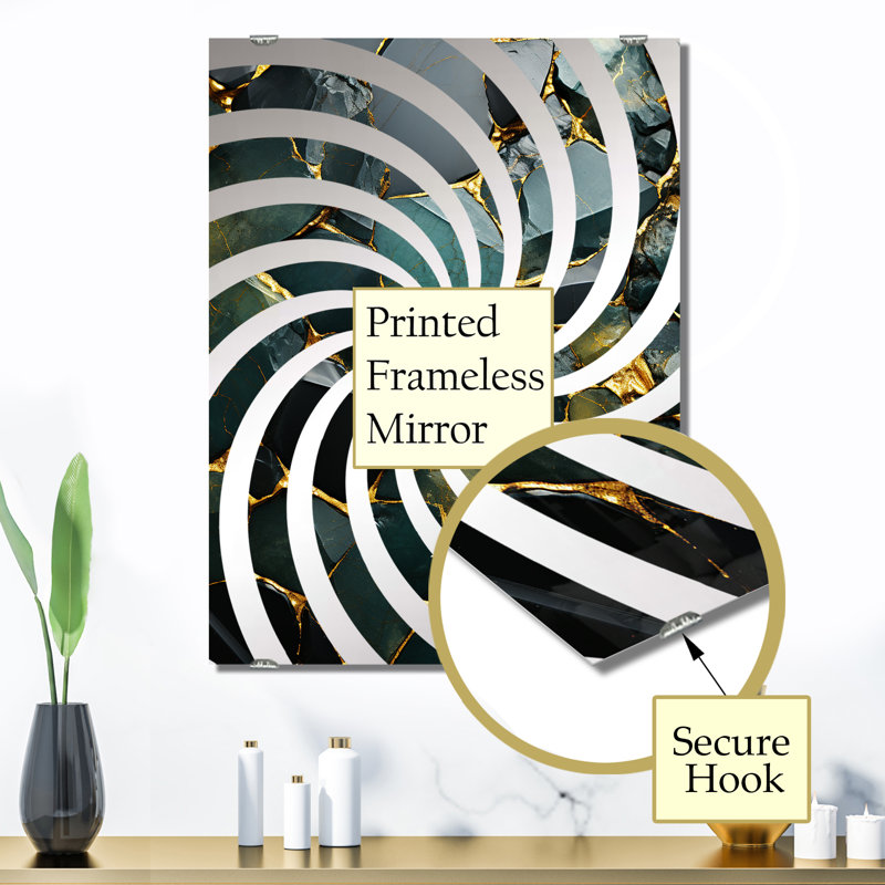 Miroir Broche, 32 po x 24 po