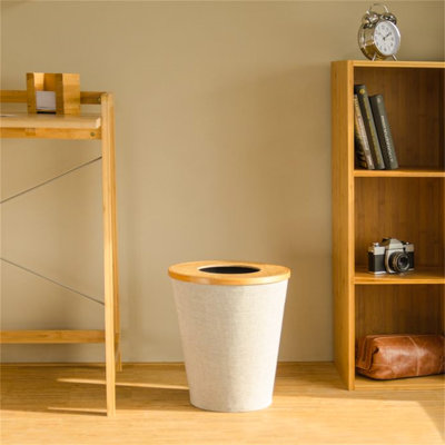 Cadott Bamboo Waste Bin