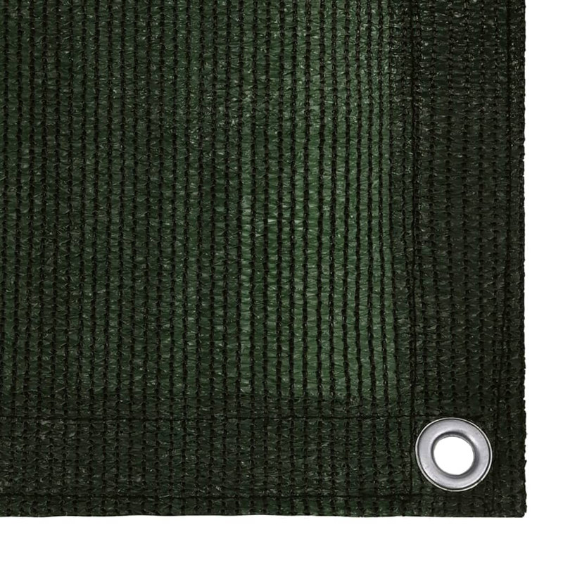 Piketon Vinyl Fence Panels, Dark Green, 75cm H x 300cm W