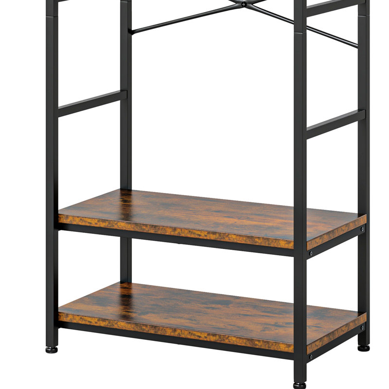 Hall Tree 80cm Wide with Bench and Shoe Storage