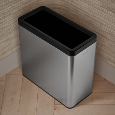12-Liter Open-Top Trash Can