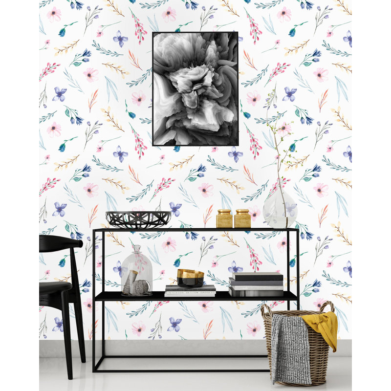 Panneau de papier peint Barta, L 75 po x l 25 po