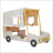 Wood Car Bed With Pillow-1537055425