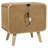 Winston Light Ash 2-Drawer Nightstand Bedside Table
