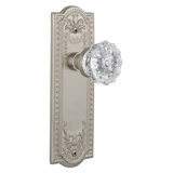 Meadows Plate with Crystal Door Knob