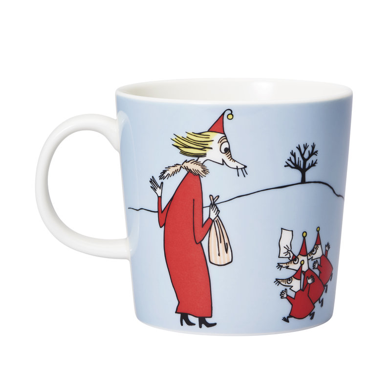 Moomin 10 oz Coffee Mug Fillyfjonk Grey