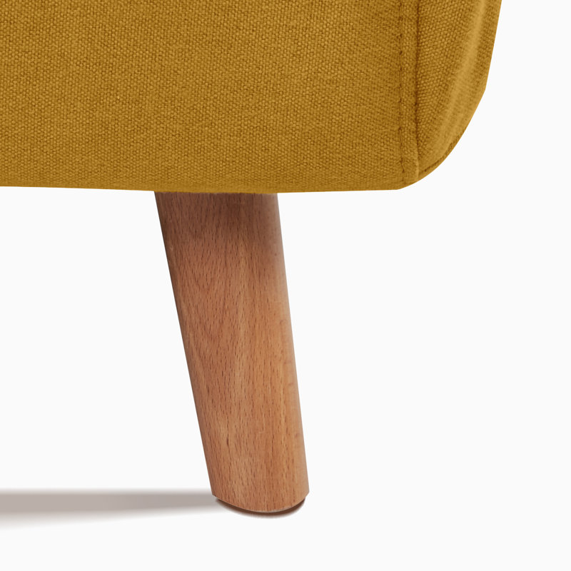 Fauteuil Arnuad, Moutarde