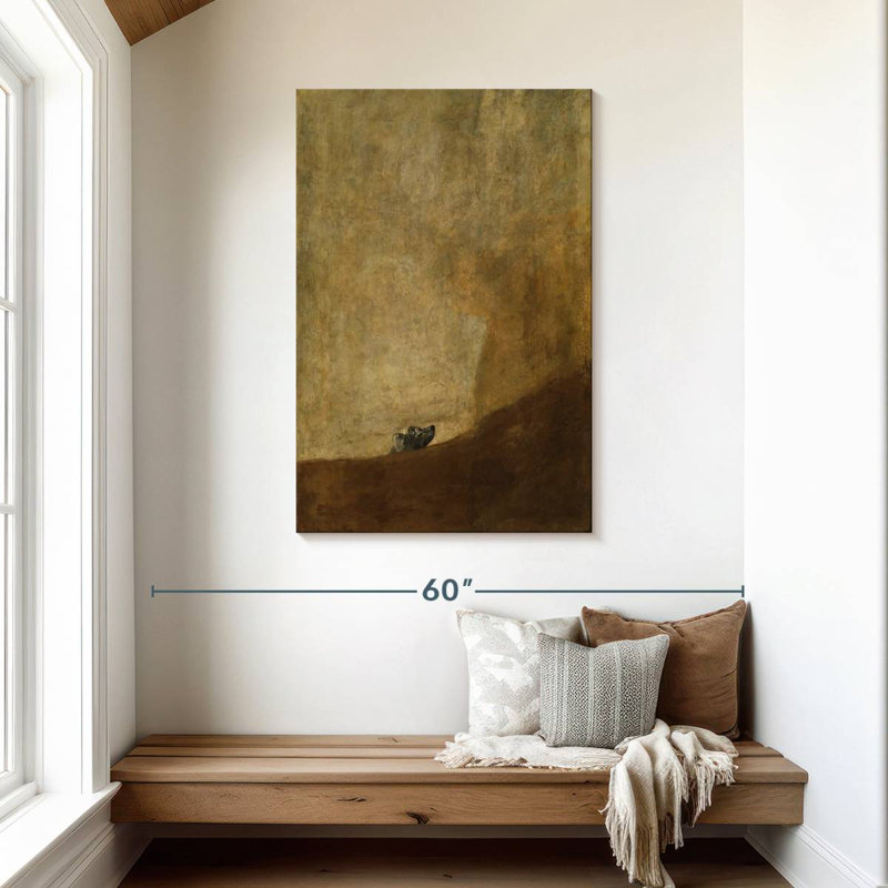 Brampt The Dog, 45" H x 30" W