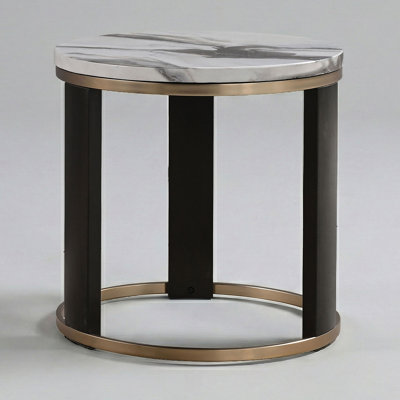 Dorr 24" Round Wood End Table