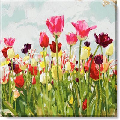 Tulip Field Giclee Wall Art -  Darren Gygi Home Collection, 729-Z-0505