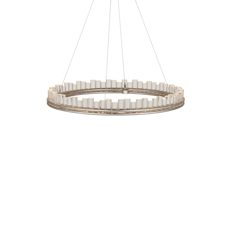 Pleiades 1 - Light Wrought Iron LED Chandelier