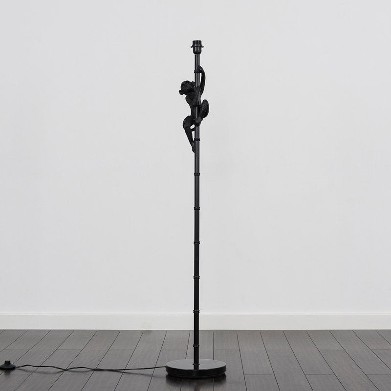 Dorchester 142cm Traditional Floor Lamp, Black